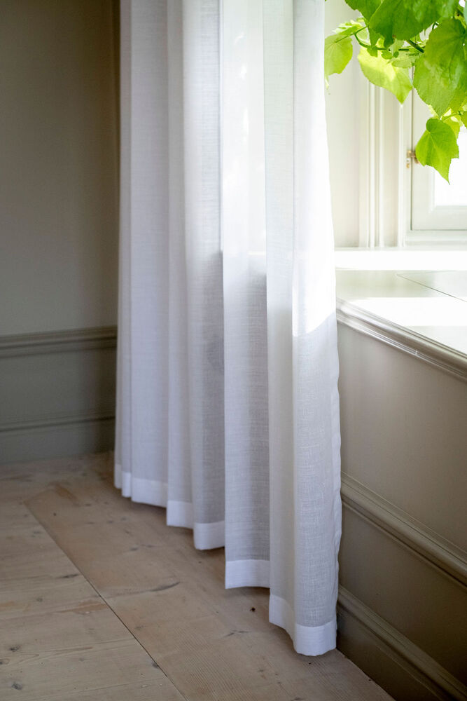 Tunn linnegardin 80% Polyester 20% Linne-Fastello